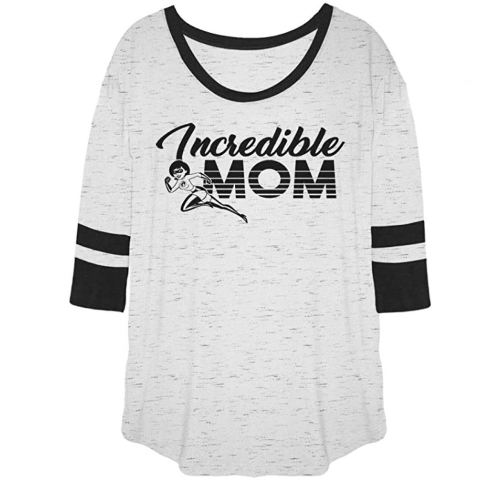 NEW Disney Pixar The Incredibles Elastigirl Mom Lightweight Hockey Tshirt. M